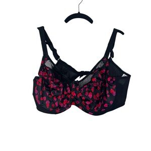 Goddess Bra 42DD KAYLA Side Support Floral Print Underwire NEW